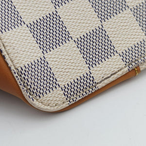 Pre-owned Louis Vuitton HAMPSTEAD MM AZUR Damier Canvas N51206 handbag | stylenewstar