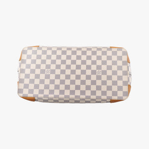 Pre-owned Louis Vuitton HAMPSTEAD MM AZUR Damier Canvas N51206 handbag | stylenewstar