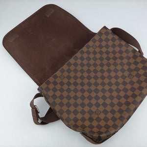 Pre-owned Louis Vuitton BROOKLYN MM EBENE Damier Canvas N51211 shoulderbag | stylenewstar