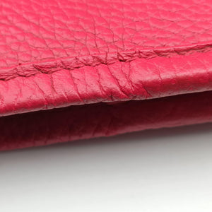 Pre-owned Hermes Cabag Elan Red Togo leather handbag | stylenewstar