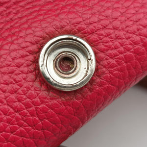 Pre-owned Hermes Cabag Elan Red Togo leather handbag | stylenewstar