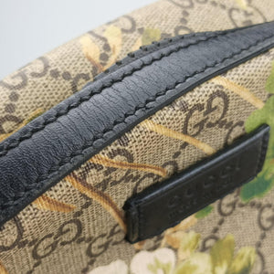 Vintage Gucci GG Blooms Brown PVC coated canvas×Leather 406370 backpack/rucksack | stylenewstar