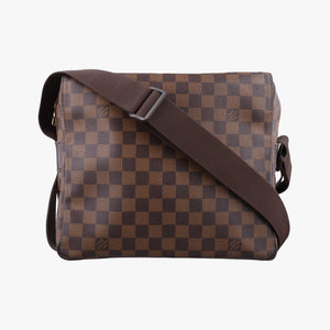 Pre-owned Louis Vuitton NAVIGLIO EBENE Damier Canvas N45255 shoulderbag | stylenewstar