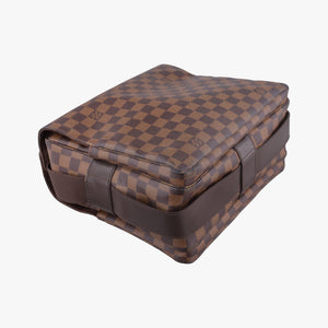 Pre-owned Louis Vuitton NAVIGLIO EBENE Damier Canvas N45255 shoulderbag | stylenewstar