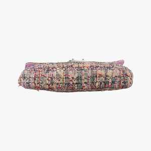 Pre-owned Christian Dior Miss Dior Multicolour Tweed × Leather shoulderbag | stylenewstar