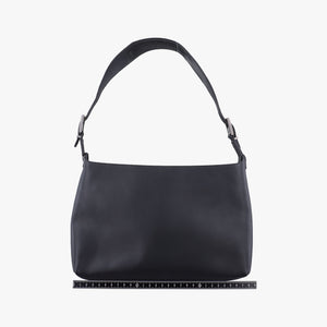 Pre-owned Gucci Minimalist Hobo Black leather shoulderbag | stylenewstar