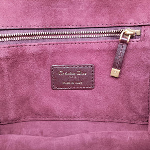 Pre-owned Christian Dior DiorDirection Bordeaux Smooth calfskin shoulderbag | stylenewstar
