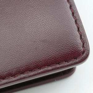 Pre-owned Christian Dior DiorDirection Bordeaux Smooth calfskin shoulderbag | stylenewstar