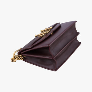 Pre-owned Christian Dior DiorDirection Bordeaux Smooth calfskin shoulderbag | stylenewstar