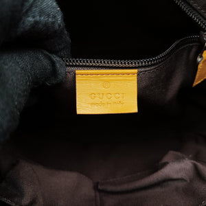 Pre-owned Gucci Diamante Yellow Leather 201448 shoulderbag | stylenewstar