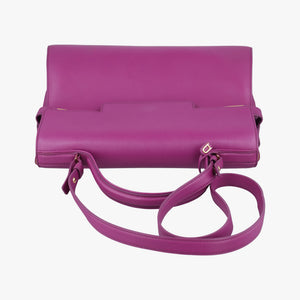 Vintage Delvaux Tampete Orchid Leather shoulderbag | stylenewstar