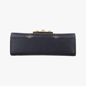 Pre-owned Gucci Padlock Black×golden Leather 432182 shoulderbag | stylenewstar