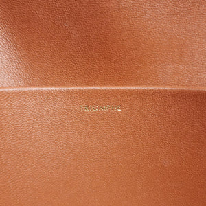Pre-owned Celine TRIOMPHE Brown PVC coated canvas shoulderbag | stylenewstar