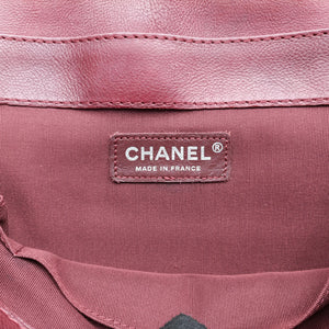 Pre-owned Chanel BOY CHANEL Red Leather A67947 shoulderbag | stylenewstar