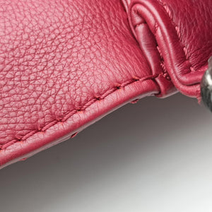 Pre-owned Chanel BOY CHANEL Red Leather A67947 shoulderbag | stylenewstar