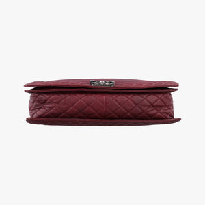 Pre-owned Chanel BOY CHANEL Red Leather A67947 shoulderbag | stylenewstar