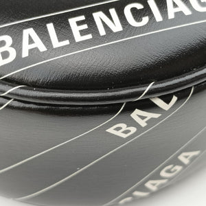 Pre-owned Gucci Gucci x Balenciaga The Hacker Project Jackie 1961 Black Leather 636712 shoulderbag | stylenewstar