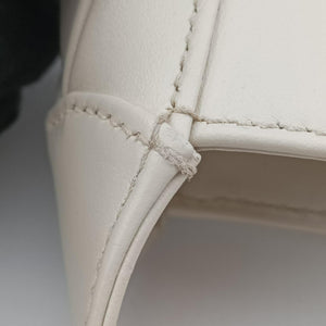 Pre-owned Gucci JACKIE 1961 White Leather 637091 handbag | stylenewstar