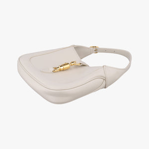 Pre-owned Gucci JACKIE 1961 White Leather 637091 handbag | stylenewstar