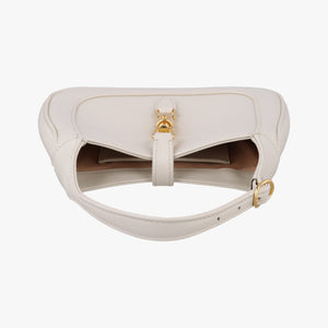 Pre-owned Gucci JACKIE 1961 White Leather 637091 handbag | stylenewstar