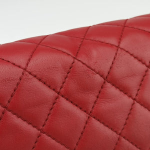 Secondhand Chanel BOY CHANEL Red Leather A67086 shoulderbag | stylenewstar