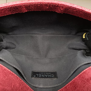 Pre-owned Chanel BOY CHANEL Red Leather A67755 shoulderbag | stylenewstar