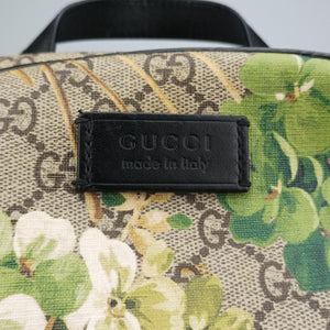 Pre-owned Gucci GG Blooms Beige×Multi PVC coated canvas×Leather 406370 backpack/rucksack | stylenewstar