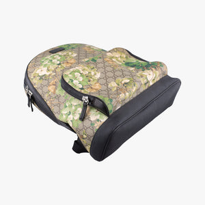 Pre-owned Gucci GG Blooms Beige×Multi PVC coated canvas×Leather 406370 backpack/rucksack | stylenewstar