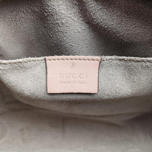 Pre-owned Gucci GG Marmont Pink Leather 447632 shoulderbag | stylenewstar