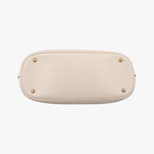 Pre-owned Gucci Bright Bit White Leather 319795 handbag | stylenewstar