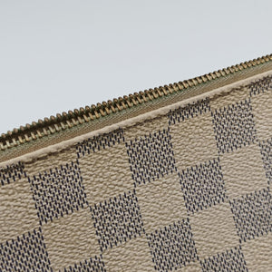 Pre-owned Louis Vuitton EVA AZUR Damier Canvas N55214 shoulderbag | stylenewstar