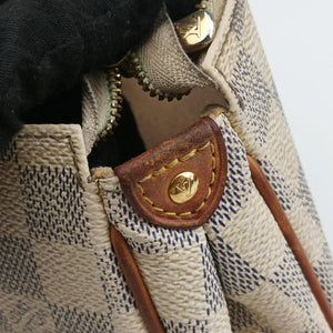 Pre-owned Louis Vuitton EVA AZUR Damier Canvas N55214 shoulderbag | stylenewstar
