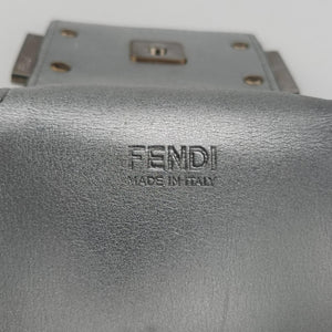 Vintage Fendi Cookie Mini Blue Leather 8BS065 handbag | stylenewstar