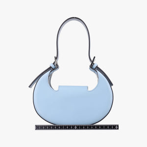 Vintage Fendi Cookie Mini Blue Leather 8BS065 handbag | stylenewstar