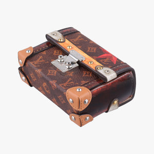 Pre-owned Louis Vuitton Essential Trunk brown×multi Monogram Canvas áVernis M63779 others | stylenewstar