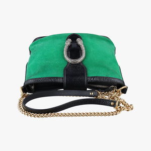 Vintage Gucci Dionysus Green suede×leather 499622 shoulderbag | stylenewstar
