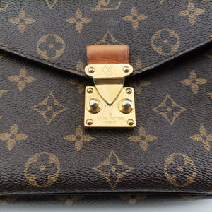 Pre-owned Louis Vuitton Pochette Metis MM Brown Monogram Canvas M44875 shoulderbag | stylenewstar