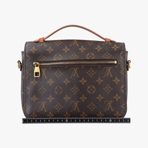 Pre-owned Louis Vuitton Pochette Metis MM Brown Monogram Canvas M44875 shoulderbag | stylenewstar