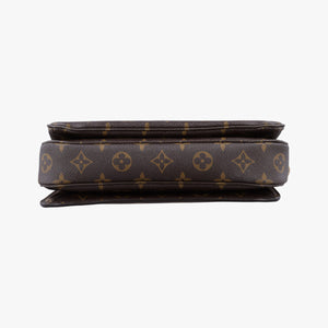 Pre-owned Louis Vuitton Pochette Metis MM Brown Monogram Canvas M44875 shoulderbag | stylenewstar