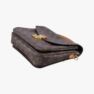 Pre-owned Louis Vuitton Pochette Metis MM Brown Monogram Canvas M44875 shoulderbag | stylenewstar