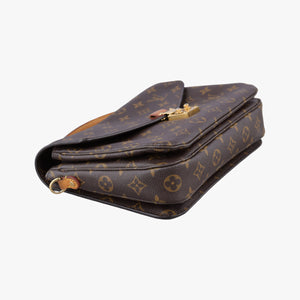 Pre-owned Louis Vuitton Pochette Metis MM Brown Monogram Canvas M44875 shoulderbag | stylenewstar
