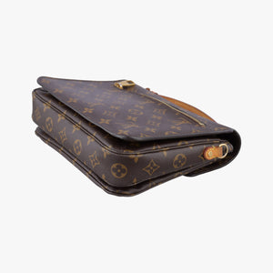 Pre-owned Louis Vuitton Pochette Metis MM Brown Monogram Canvas M44875 shoulderbag | stylenewstar