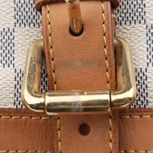 Pre-owned Louis Vuitton HAMPSTEAD MM AZUR Damier Canvas N51206 handbag | stylenewstar