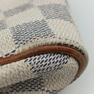 Pre-owned Louis Vuitton EVA AZUR Damier Canvas N55214 shoulderbag | stylenewstar