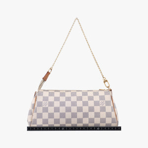 Pre-owned Louis Vuitton EVA AZUR Damier Canvas N55214 shoulderbag | stylenewstar