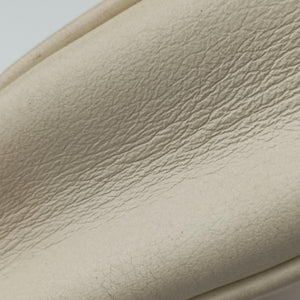 Pre-owned Gucci GG Marmont White Leather 550154 shoulderbag | stylenewstar
