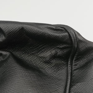 Pre-owned Prada business bag briefcase Black SAFFIANO Leather 2VE363 handbag | stylenewstar