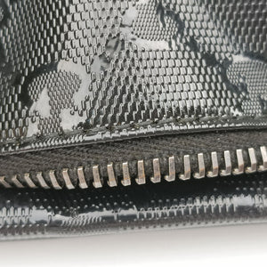 Secondhand Gucci GG Imprime Messenger Black PVC coated canvas 211107 shoulderbag | stylenewstar