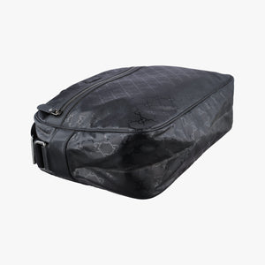 Secondhand Gucci GG Imprime Messenger Black PVC coated canvas 211107 shoulderbag | stylenewstar