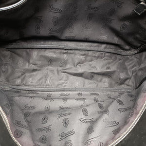 Secondhand Gucci GG Imprime Messenger Black PVC coated canvas 211107 shoulderbag | stylenewstar